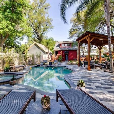 ג'קסונוויל Unique Studio W Pool Spa & Gardens Near Downtown מראה חיצוני תמונה